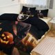 thumbnail image 1 of Michael Myers Print Bedding Set Pattern Duvet Cove Set 3 Pieces 1 Quilt Cover And 2 Pillowcases for Women Men Teens, 1 of 5