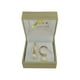 thumbnail image 1 of Semi Argollas con Perlas de Mallorcas N°8 Enchapado en Oro, 1 of 2