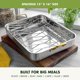 thumbnail image 2 of Bandeja para asar GreenPan 41 × 33 cm con rejilla de acero inoxidable, 2 of 7