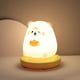 thumbnail image 1 of 1piece Cute Piggy Tiger Rabbit Panda Shape Usb Silicone Children Sleep Night Light Rechargeable Bedroom Bedside Atmosphere Light Gift For Student Boys And Girls, 1 of 4