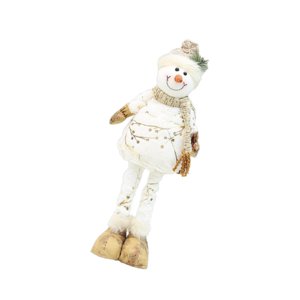 Bothyi - Adorno Navideño De Muñeco De Nieve Para Ventana De Hotel O Oficina