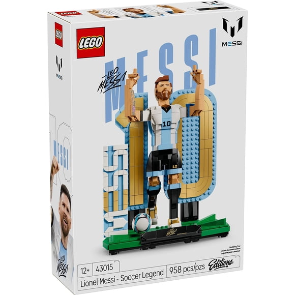 Bloques de Construcción Lego Lionel Messi: Leyenda Del Futbol