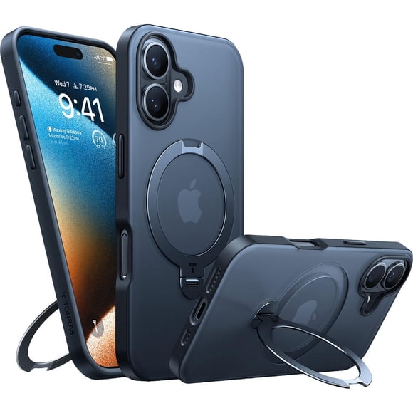 Funda TORRAS Ostand Q3 Spin para iPhone 16 Plus