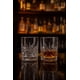 thumbnail image 4 of Set de vasos de whisky OLD BARREL de cristal de 300 ml con moldes para bolas de hielo, 4 of 9
