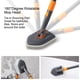 thumbnail image 5 of Cepillo para fregar azulejos CLEANHOME con 3 cabezales funcionales de 56 cm, 5 of 7