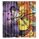 thumbnail image 1 of Cortina de ducha Uzumaki Naruto vs Uchiha Sasuke, juego de cortina de baño con ganchos, tamaño 66 x 72 pulgadas, 1 of 3