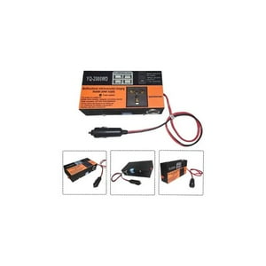 Genérico - Inversor De Voltaje Auto Convertidor Corriente 200W 12V-220V