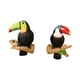 thumbnail image 4 of 2 piezas PARROT Árbol Hugger Escultura de pájaros Estatuas de jardín colgante Artesanías, decoración del árbol de pared para veranda, área al aire lib, 4 of 5