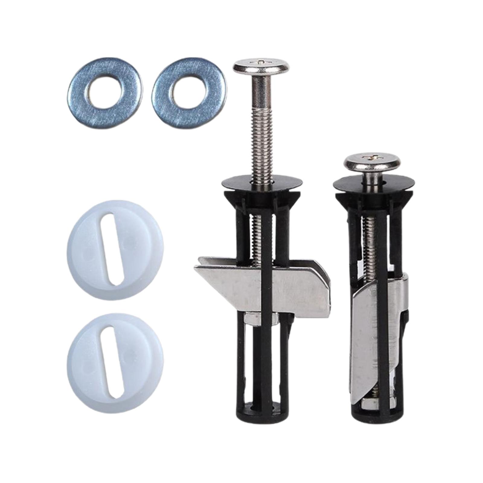 Magideal - 2 Uds Tornillos Para Asiento De Inodoro, Tornillos Para Inodoro, Tornillo De Mantenimiento Para Baño, Eliminación De Asiento De Inodoro, Reparación Re M5 Con 18 28Mm