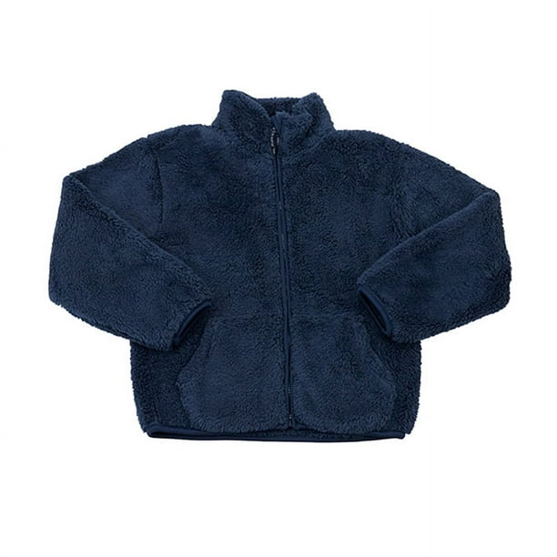 Poleron Niño Coral Escolar Navy Corona