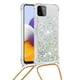 thumbnail image 5 of Funda FOXDOCK para Samsung Galaxy A22 5G con Cuerda Ajustable, Brillo Líquido, Protección Antigolpes y Lente – Ideal para Regalo, 5 of 6