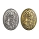 thumbnail image 1 of Paquete De 2 Broches Con Símbolo De Escudo Vikingo Medieval Nórdico Ovalado Chal Suéter Pin, 1 of 5