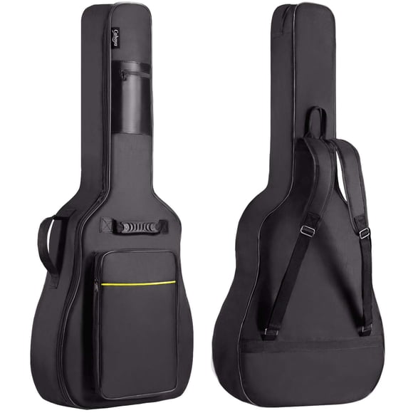 Funda para guitarra acústica CAHAYA CY0152 de 41 pulgadas con acolchado de 0.35 pulgadas