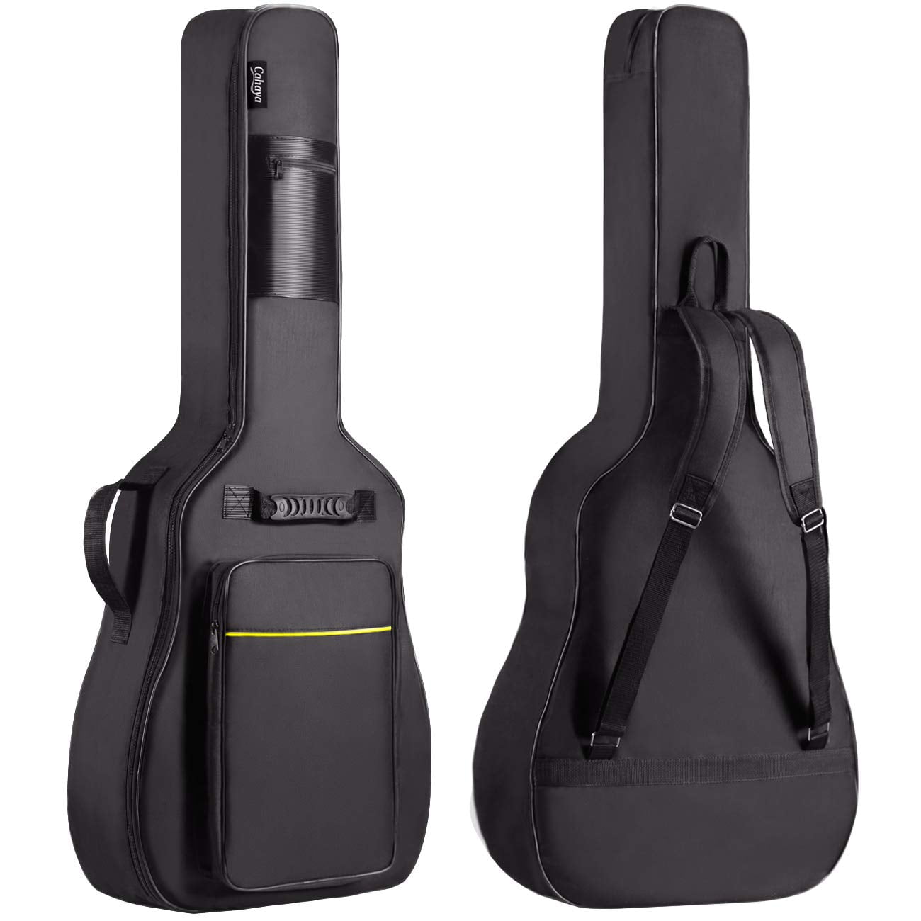 Funda Para Guitarra Acústica Cahaya Cy0152 De 41 Pulgadas Con Acolchado De 0.35 Pulgadas