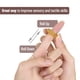thumbnail image 3 of Set de 10 anillos sensoriales con forma de punta para aliviar el estrés, con forma de bolígrafo, 3 of 8