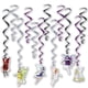 thumbnail image 1 of Paquete de 6 espirales decorativas de hadas Beistle de 17 a 32 pulgadas, 1 of 1