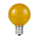 thumbnail image 2 of Bombilla Novelty Lights G50, amarilla, 7 W, base E17, paquete de 25 unidades, 130 V, 2 of 8