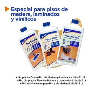 Pack Pisos Madera, Laminados Y Vinilicos Lithofin