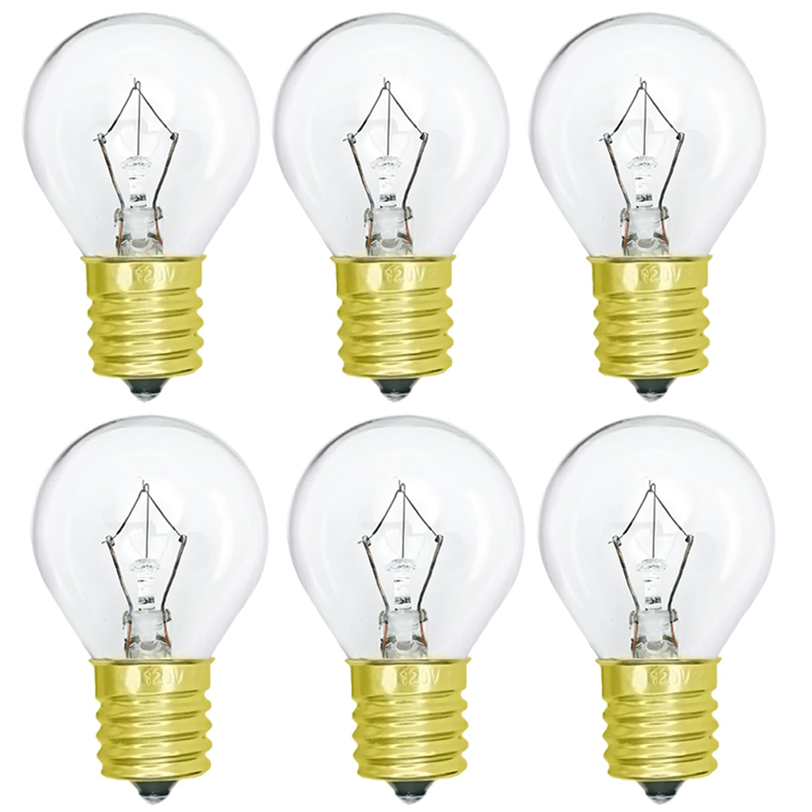 Bombilla Para Lámpara De Lava Paeorrorl 25w Base E17 120v Luz Blanca Cálida