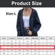 thumbnail image 2 of Chaqueta cortavientos impermeable para mujer Chaqueta cortavientos ligera con capucha para exteriores, 2 of 5