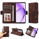 thumbnail image 3 of Carcasa FOXDOCK OPPO A80 5G de cuero PU, diseño acolchado clásico, protección contra caídas y rayones, 3 of 5
