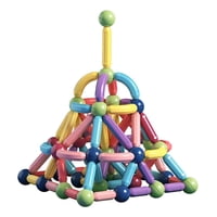 Genérico - Bloques Magnéticos Construcción Aprendizaje Educativo Jhn