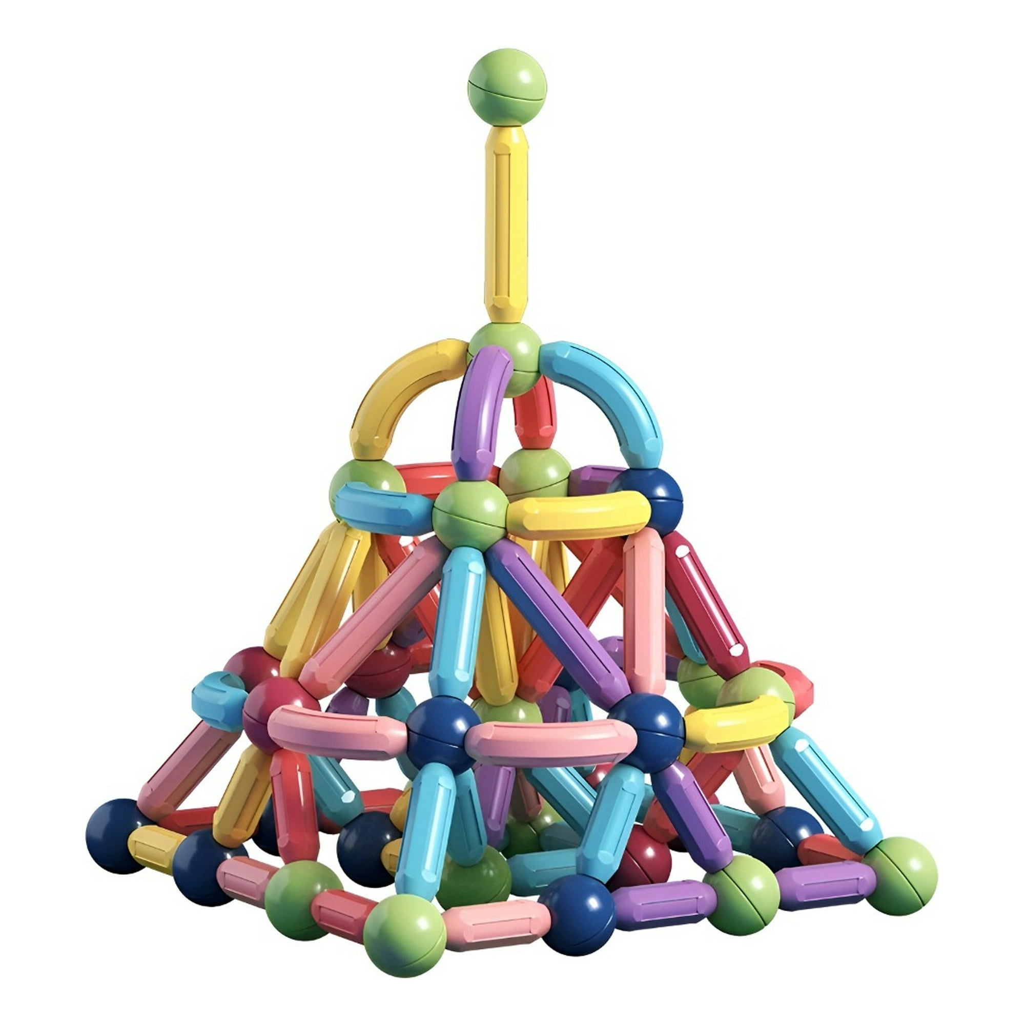 Genérico - Bloques Magnéticos Construcción Aprendizaje Educativo Jhn