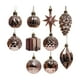 thumbnail image 2 of 10 Bolas De Navidad Irrompibles Para Decoración Navideña, Color Oro Rosa, 2 of 3