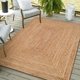 thumbnail image 1 of Alfombra de área Savi Home 183 x 274 cm tejida a mano 100% yute, 1 of 9