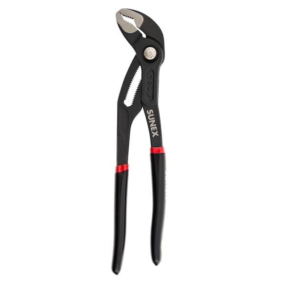 Pinzas Sunex Tools de 10" con botón de ajuste y lengüeta y ranura