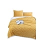 thumbnail image 1 of Frazada Texturizada Con Sherpa 2 Plazas Amarillo, 1 of 4