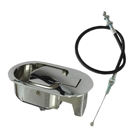 Magideal - Palanca De Liberación De Sofá Reclinable Universal, Reemplazo De Manija De Palanca De Aleación De Aluminio Ajustable Para Sofá Reclinable, Accesorios