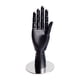 thumbnail image 5 of Maniquí Movible A Mano Para Dibujar Joyas Exhibición Hogar Oficina Decoración Negro, 5 of 5