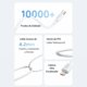 thumbnail image 3 of Cable Micro Usb 2 Metros Largo A Usb 2a Usams Sj608 Blanco, 3 of 5