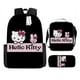 thumbnail image 1 of Sanrio Hello Kitty Kuromi 3PC-Set Primary and Middle School Cute Backpack Lunch Pencil Bag Large-capacity Sports Backpack, 1 of 3