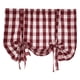 thumbnail image 5 of Buffalo Check Tie Up Cortina Vichy Tie Up Tonos Decoración Rojo 60x120cm, 5 of 5