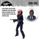 thumbnail image 4 of Figura de acción Boss Fight Studio The Umbrella Academy Cha-Cha, 4 of 7