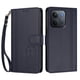 thumbnail image 3 of Funda Cartera Trébol para Xiaomi Poco C85 5G con Ranuras Tarjetas y Carga Inalámbrica Azul oscuro, 3 of 6
