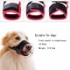 thumbnail image 2 of Bozal de nailon para perro, 2 unidades, suave, transpirable, ajustable, antimordeduras, para perros pequeños, medianos y grandes (M), 2 of 5