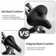 thumbnail image 4 of Asiento de bicicleta COOLWUFAN Confort Extragrande Negro, 4 of 8
