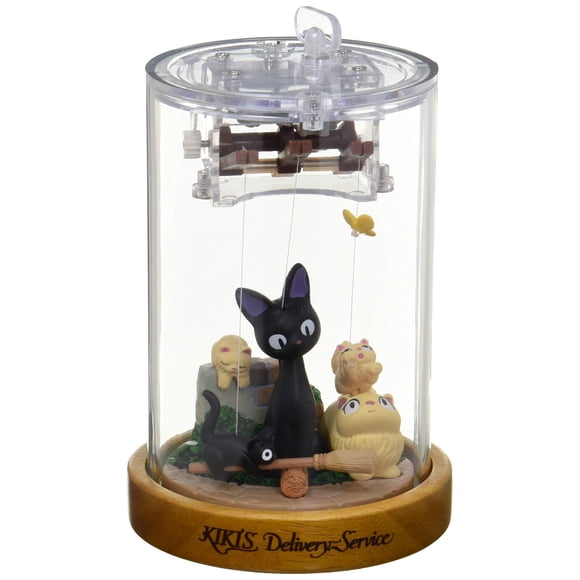 Caja musical de títere Sekiguchi Studio Ghibli Majo Kiki's Jiji