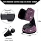 thumbnail image 2 of Soporte universal de cristal para teléfono de coche - Ajustable en 360 grados, seguro para el salpicadero, la rejilla de ventilación y el parabrisas - Compatible con todos los smartphones-Rosa, 2 of 5