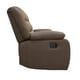 thumbnail image 4 of Sofá ODH Reclinable 2 Cuerpos New Italia Lino Chocolate, 4 of 5