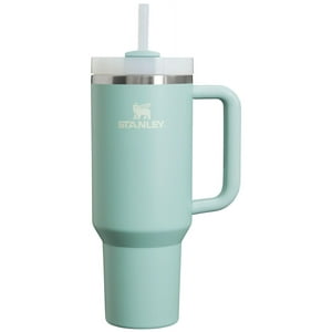 Vaso Stanley Quencher H2.0 Con Mango Y Pajita, 1,18 L, Seafoam