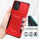 thumbnail image 3 of Funda Resistente para Motorola Moto G Power 5G 2023 con Tapa Deslizante y Protección Militar Rojo, 3 of 6