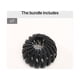 thumbnail image 1 of Stylish Hair Ties Set - Ball Hair Ornaments, Bird Nest Hair Tie, Lazy Hairpin Plate, High Ponytail Fix Clip & More!, 1 of 5
