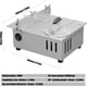 thumbnail image 5 of Máquina de corte para bricolaje, máquina de carpintería para el hogar, sierra de mesa, sierra de mesa multifuncional, sierras eléctricas de escritorio de 96 W, pequeña hoja de sierra para bricolaje, h, 5 of 7
