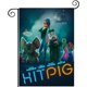 thumbnail image 1 of Hitpig-bandera de jardín temática. Regalo perfecto para fans, amigos y familiares, ideal para actividades al aire libre y decoración de fiestas.28CM*45CM, 1 of 5