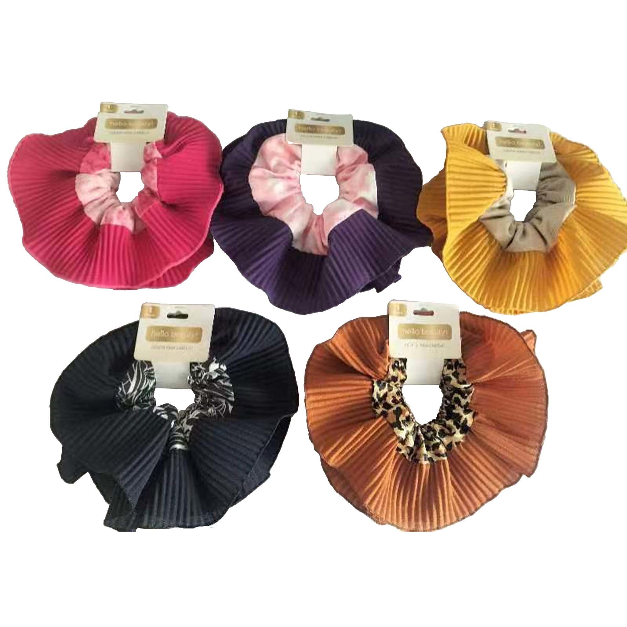 Colet Scrunchie Plisado Print 1 Un Hello Beauty
