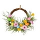 thumbnail image 3 of Guirnalda De Huevos De Pascua Artificiales, Adorno De Flores De Seda, Colgante Para Puerta Delantera, Estilo B, 3 of 3